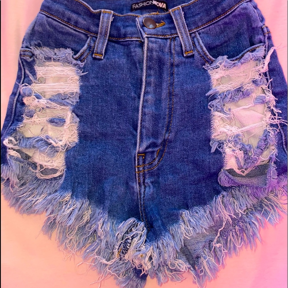 Jean shorts